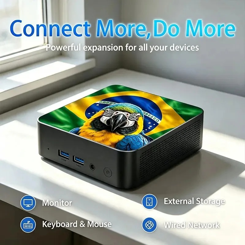Mini PC con Bandera de México  - Ssd 2Tb reseña y precio