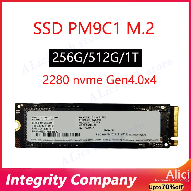 Original aplicable Samsung PM9 - Samsung Ssd reseña y precio