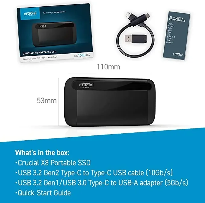 Unidad de Estado Sólido Portát - External Ssd reseña y precio